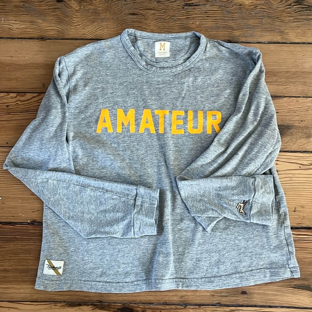 Tracksmith Grayboy Long Sleeve - Amateur, women’s M